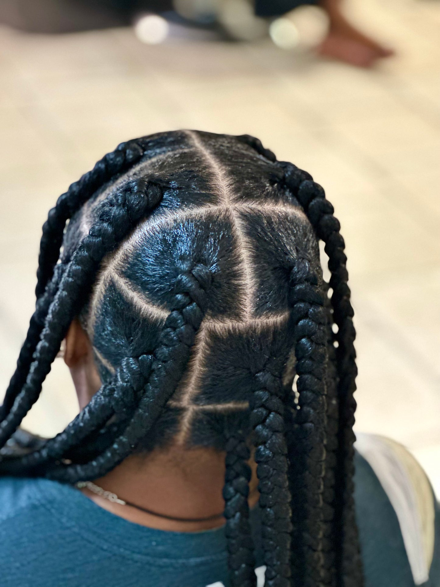 Knotless braids