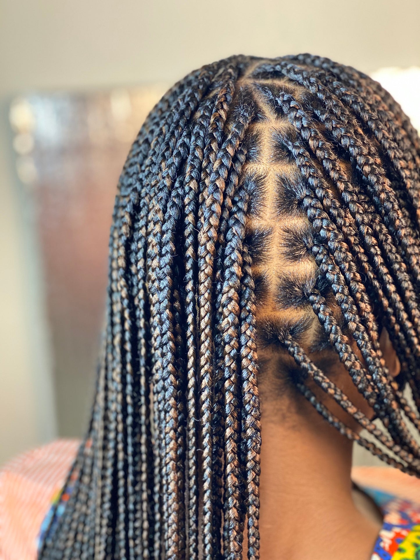 Knotless braids