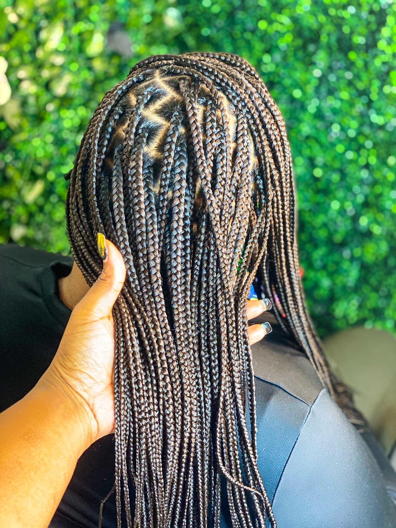 Knotless braids