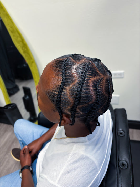 DETAILED MEN'S BRAIDS