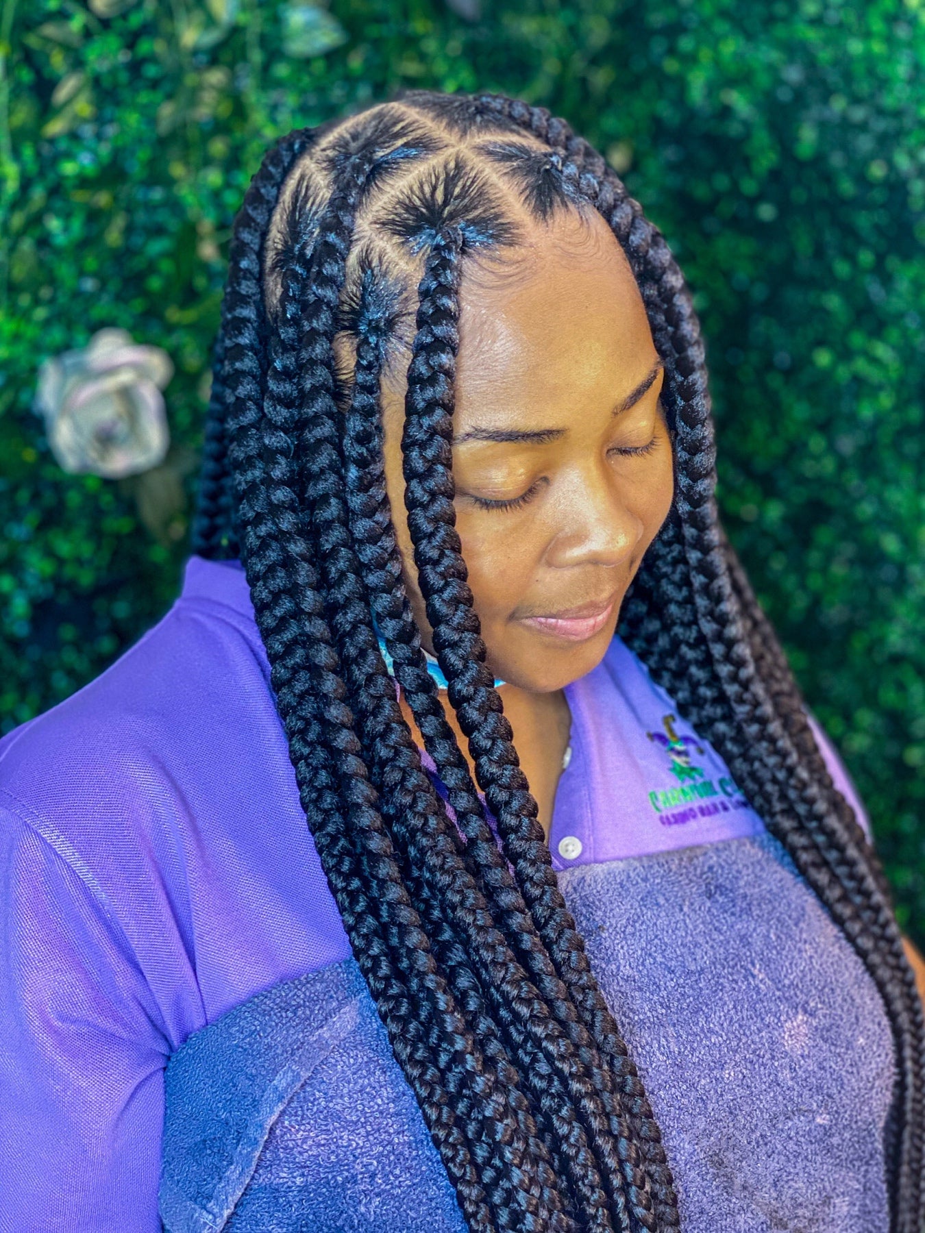 Knotless braids