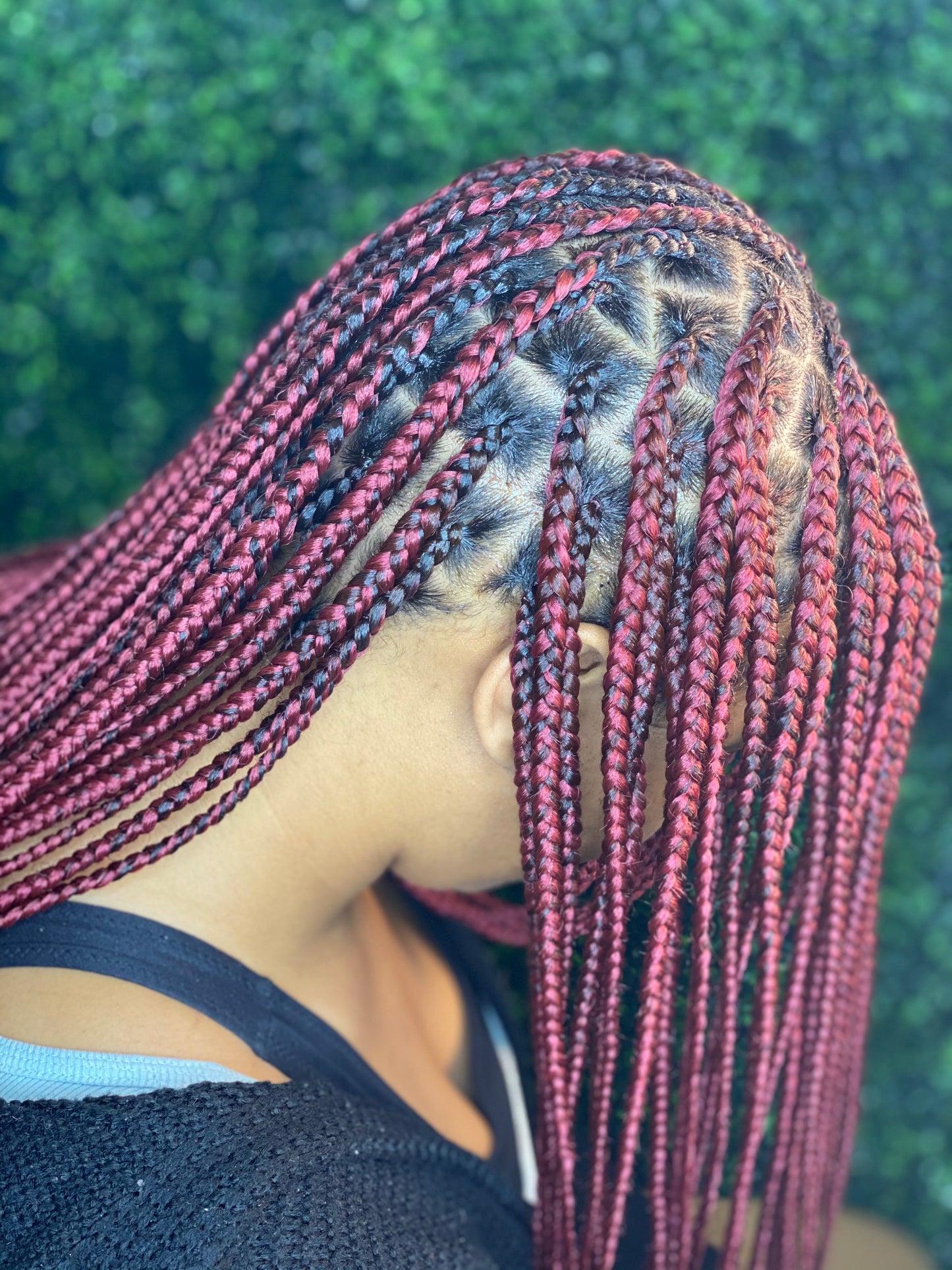 Knotless braids