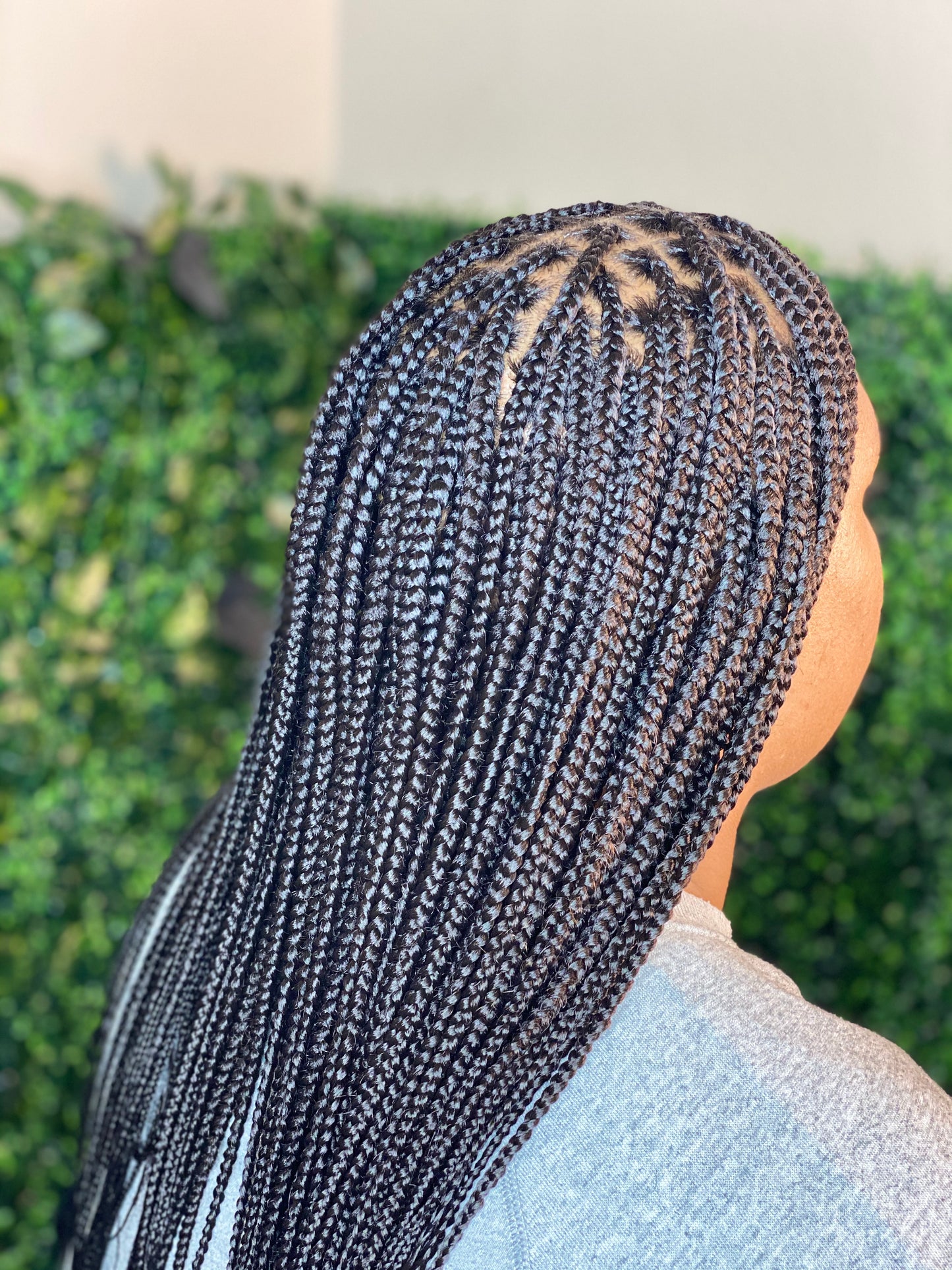 Knotless braids