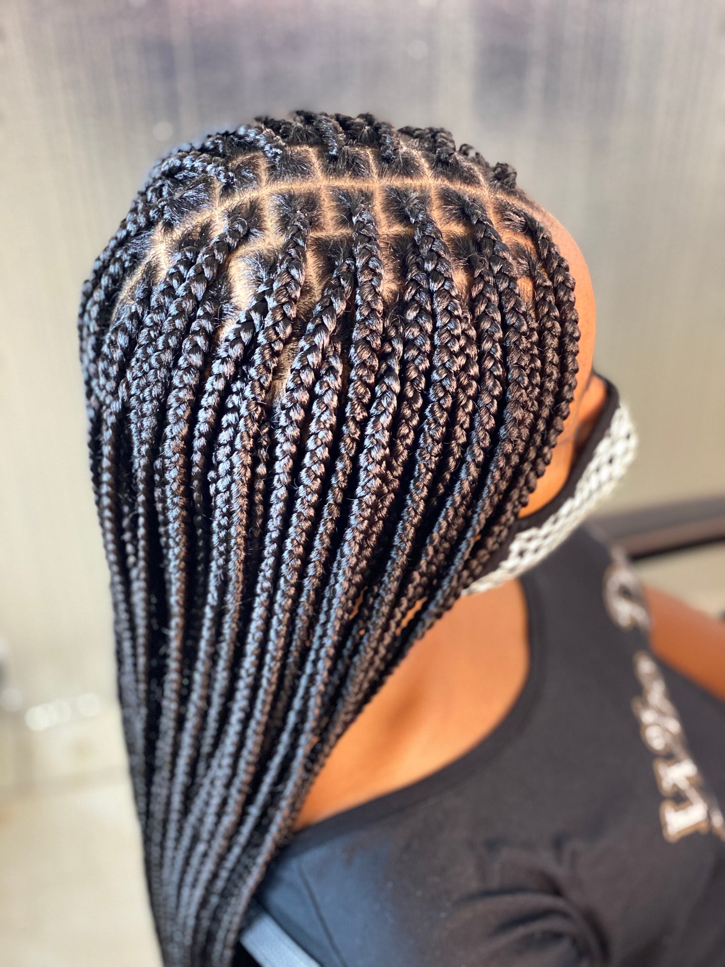 Knotless braids