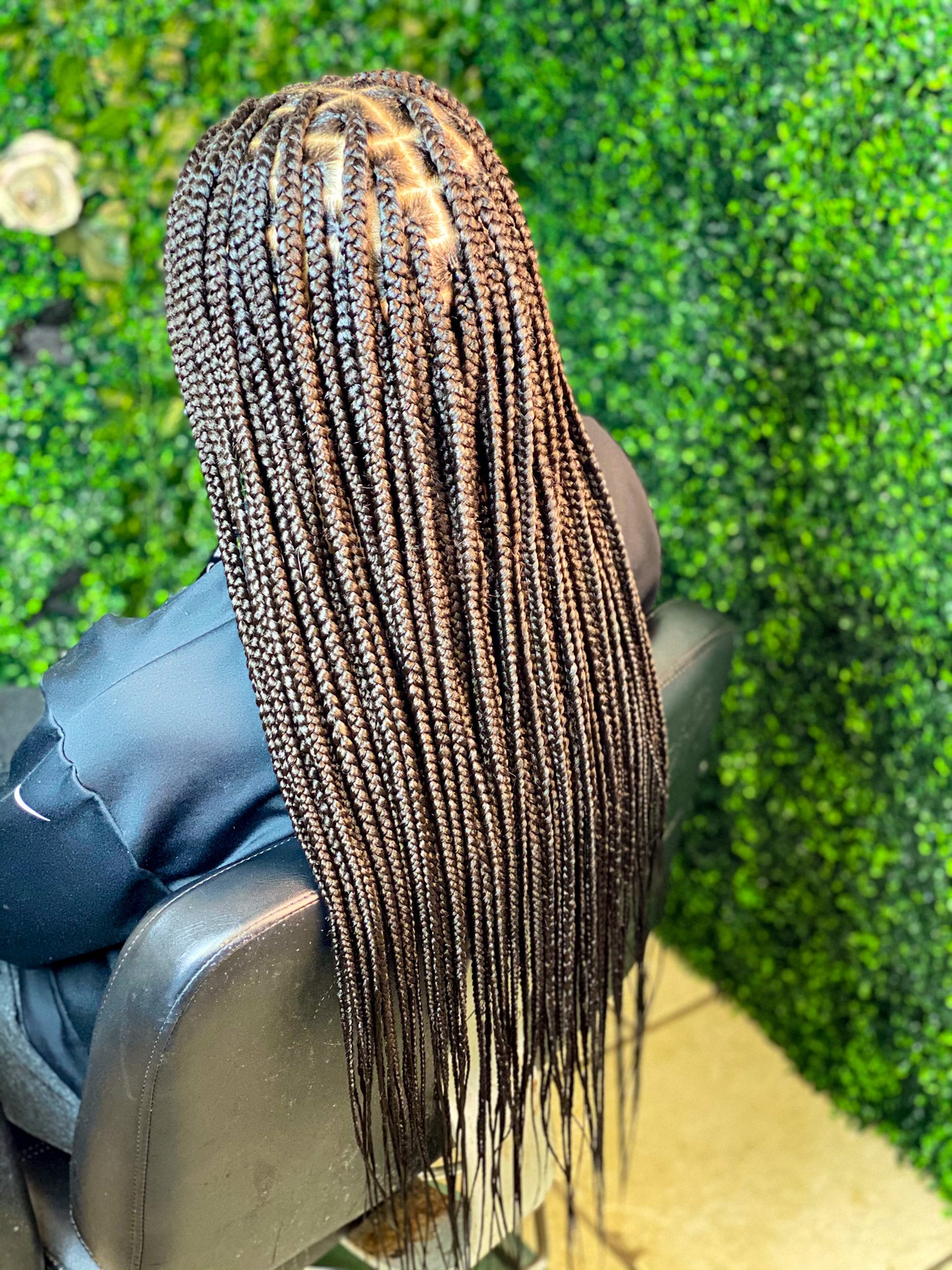 Knotless braids