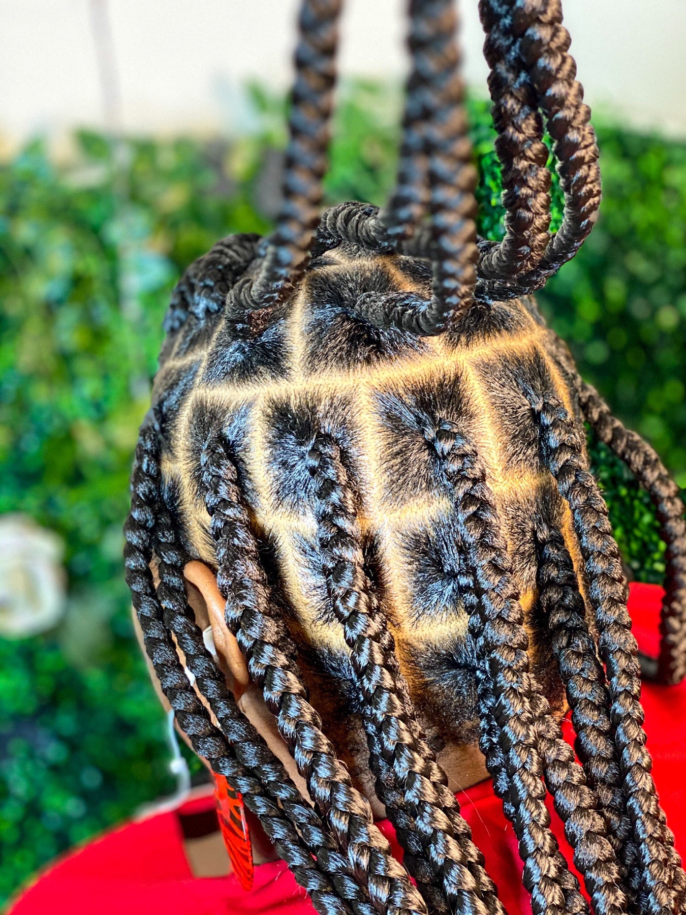 Knotless braids