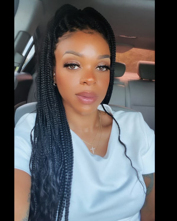Bonita Raw hair knotless Braids
